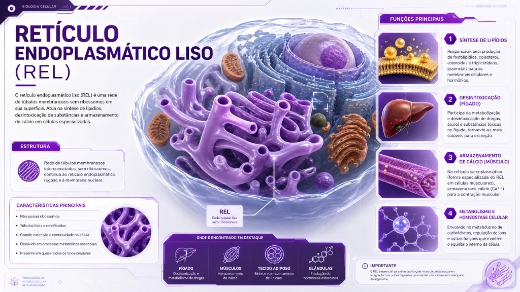 Retículo Endoplasmático Liso (REL)